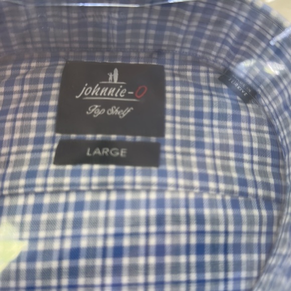 NWT johnnie-O Jerrod Long Sleeve Button Down Large - Picture 4 of 4